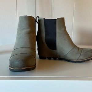 Grey Sorel Wedge